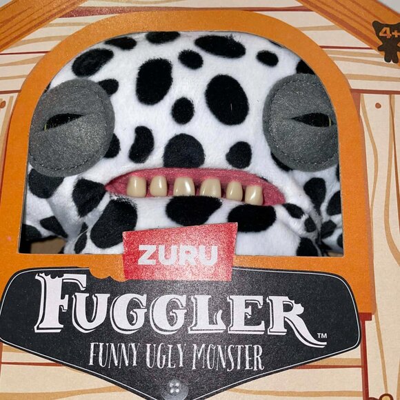 Fuggler Butt Ugly Pets 9 inch (Annoyed Alien - Dalmatian), Ugly Monster Stuffed - Picture 2 of 5